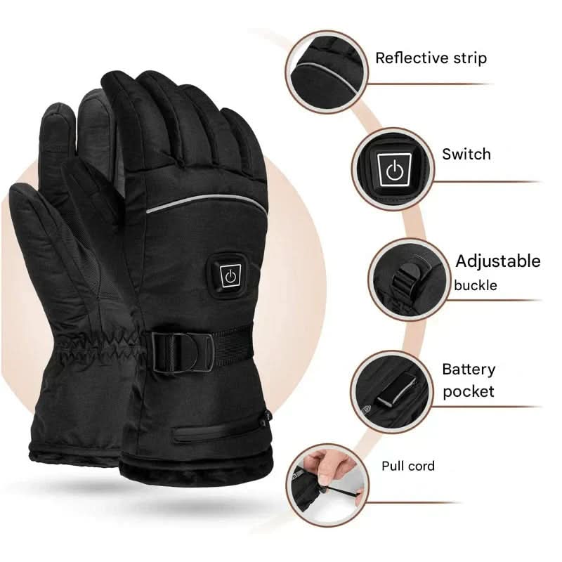 POLARPULSE – Rechargeable Heated Gloves for Lasting Hand Warmth