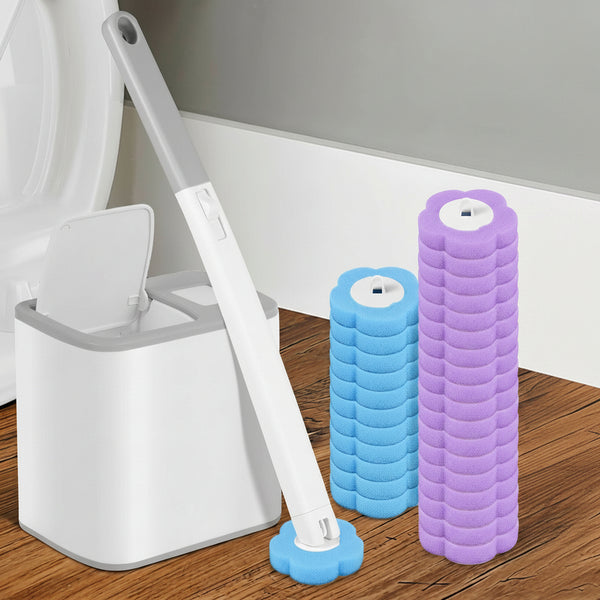 HYGIENIXPRO – Kit de nettoyage jetable pour brosse de toilette