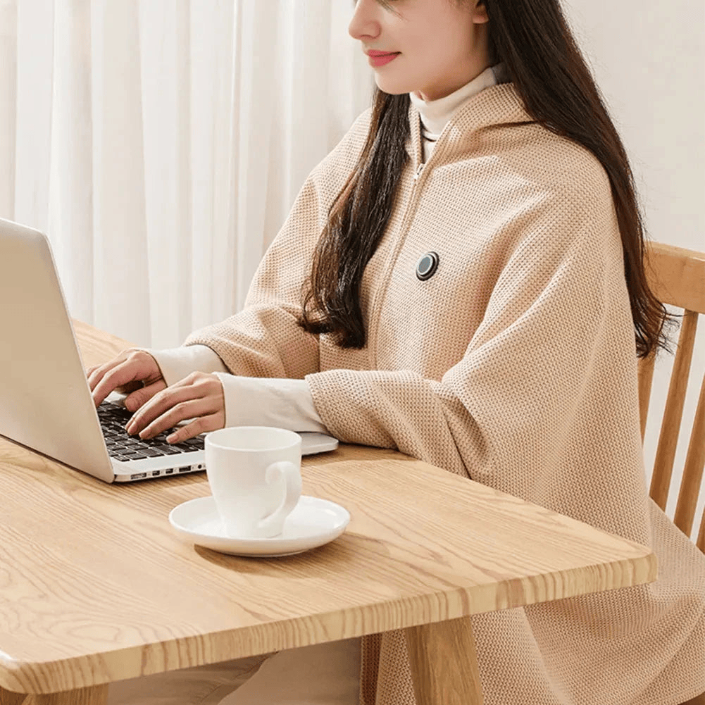 COZYEMBER – Heated Throw for Warm Evening Relaxation