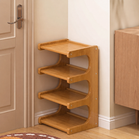 NORDSHOE – Scandinavian Shoe Rack with Open Shelves for Easy Storage