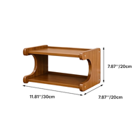 NORDSHOE – Scandinavian Shoe Rack with Open Shelves for Easy Storage