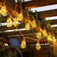 DUSKLACE – Solar String Lights for Cozy Garden Ambiance
