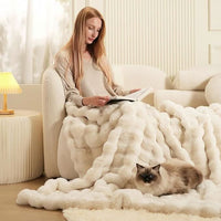VELVETREST – Couverture moelleuse pour des soirées tout en confort