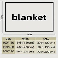 CLOUDHARE – Plush Blanket Set for Luxurious Cozy Living