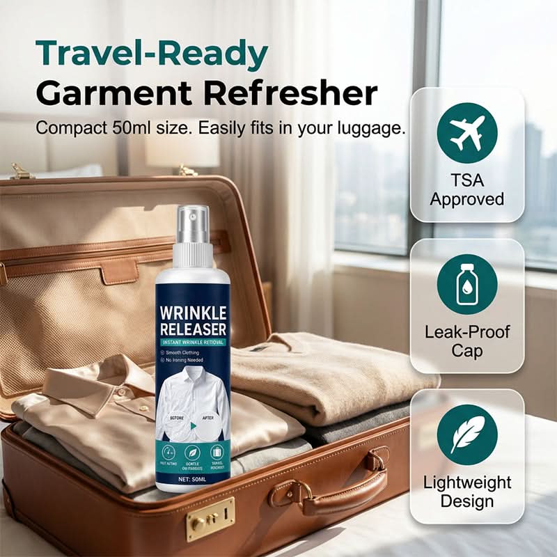 SMOOTHWAND – Instant Wrinkle Release for Easy Travel Freshness