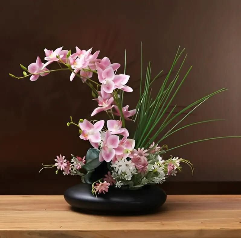 DOVENEXORA – Elegante vaso decorativo per orchidee per un arredamento raffinato