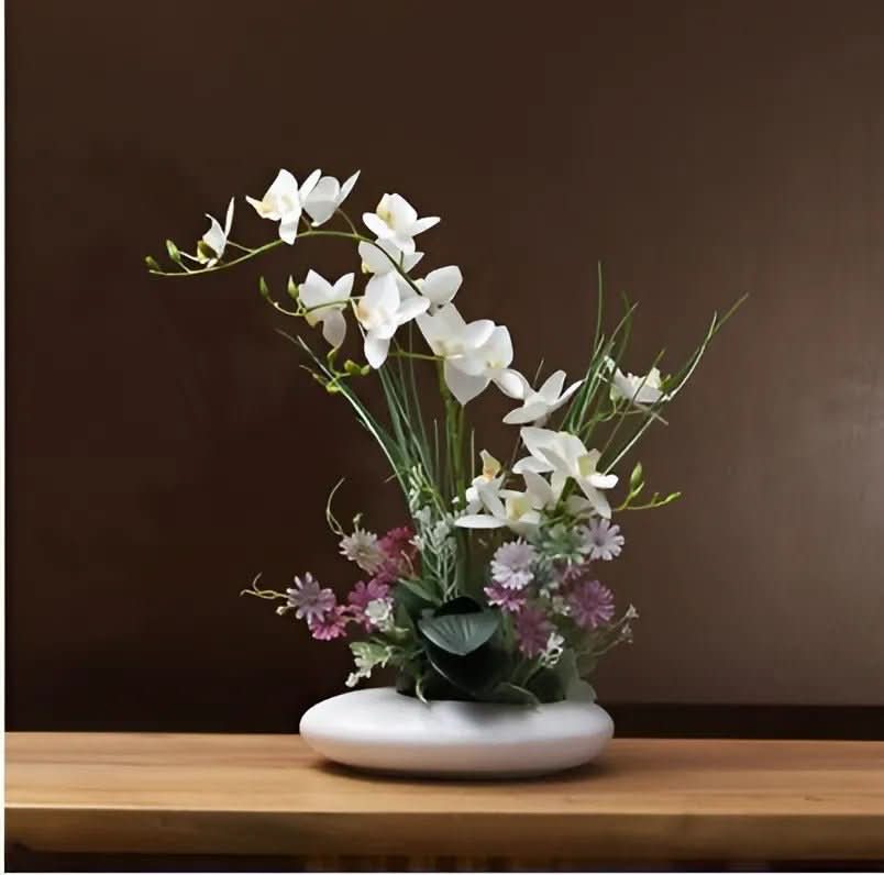 DOVENEXORA – Elegante vaso decorativo per orchidee per un arredamento raffinato