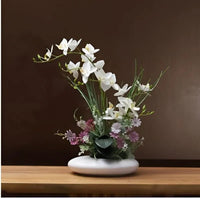 DOVENEXORA – Elegante vaso decorativo per orchidee per un arredamento raffinato