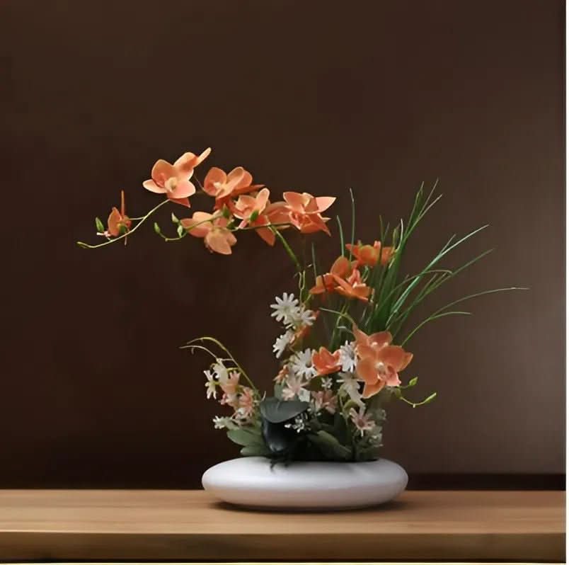 DOVENEXORA – Elegante vaso decorativo per orchidee per un arredamento raffinato