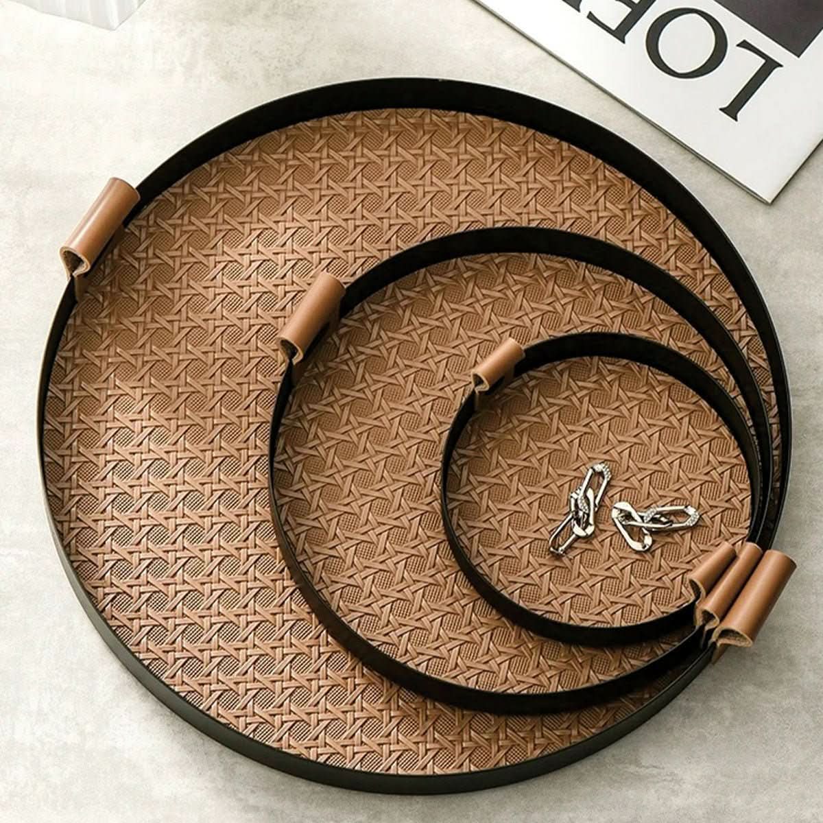 ORNAVELIX – Modern Decorative Storage Tray for Elegant Home Styling