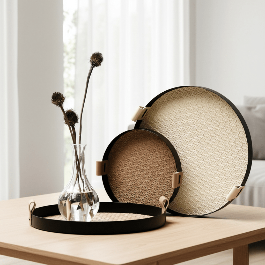 ORNAVELIX – Modern Decorative Storage Tray for Elegant Home Styling