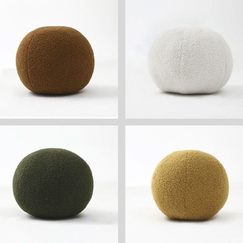 ROUNDVELIA – Plush Round Pillow for Refined Everyday Comfort