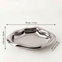 SILVERNEXA – Bandeja moderna para objetos pequeños y una organización elegante de accesorios