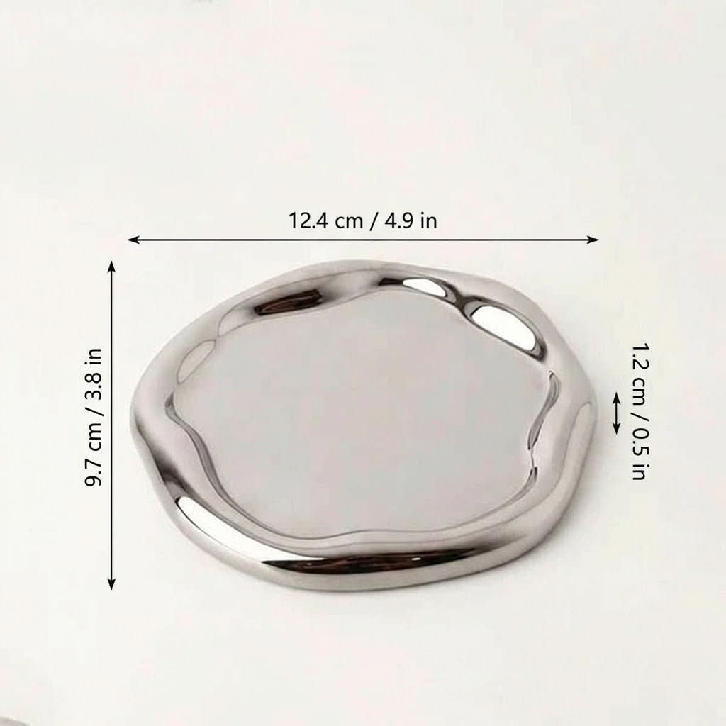 SILVERNEXA – Bandeja moderna para objetos pequeños y una organización elegante de accesorios