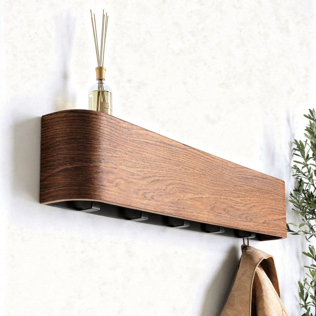 CONCELO – Wall Organizer with Hidden Hooks for Minimalist Interiors