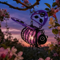 BEEAURA – Solar Hanging Bee Lamp for Garden Glow