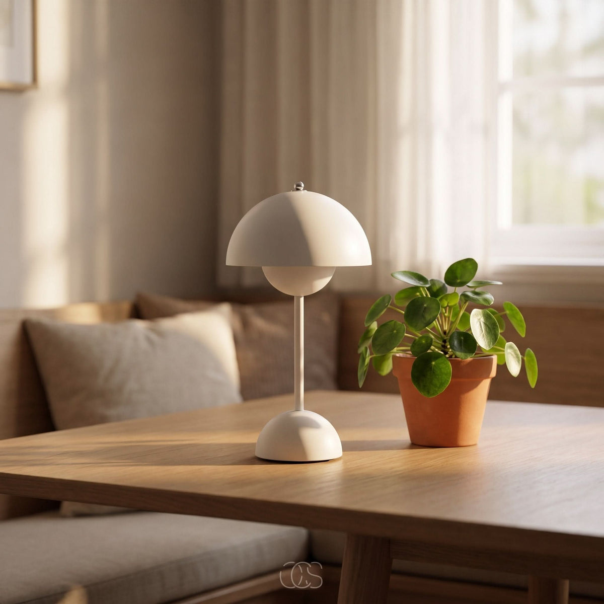 SCANDERIX – Wireless Bedside Lamp for Effortless Evening Comfort