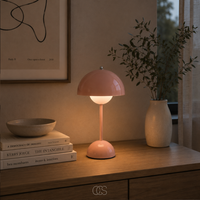 SCANDERIX – Wireless Bedside Lamp for Effortless Evening Comfort