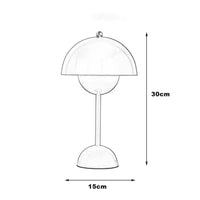 SCANDERIX – Wireless Bedside Lamp for Effortless Evening Comfort