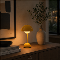 SCANDERIX – Wireless Bedside Lamp for Effortless Evening Comfort
