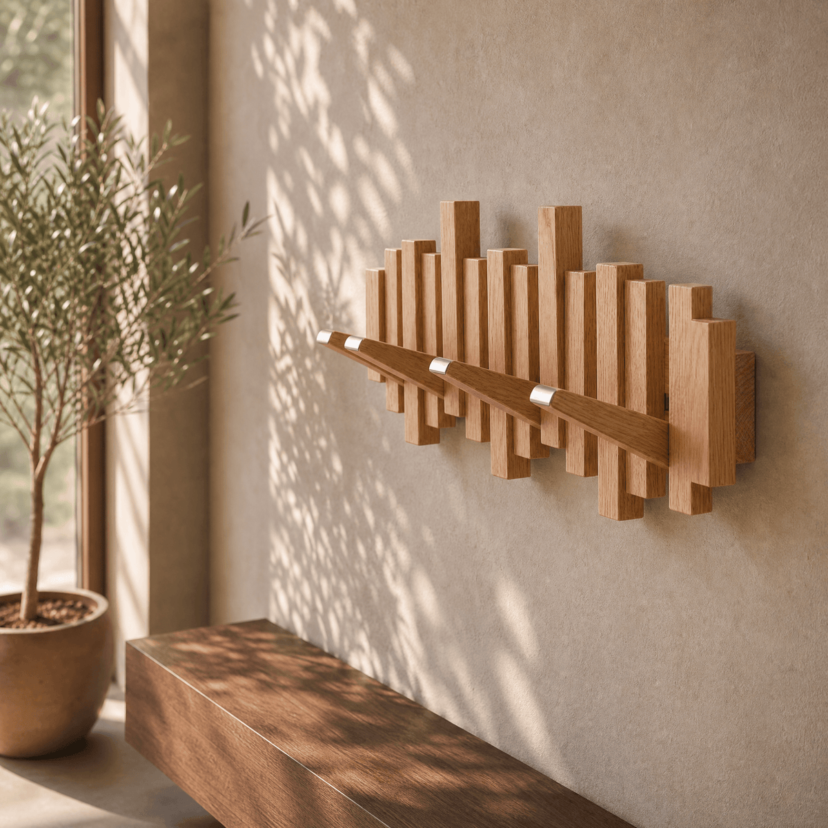 BRANCHORA – Porte-manteau pour un rangement quotidien élégant