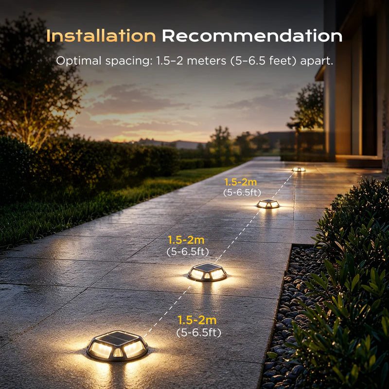 DECKLIVA – Lampes solaires pour terrasses, chemins et espaces extérieurs